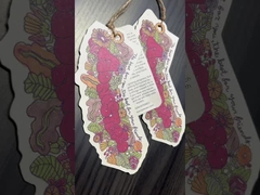 Thẻ treo quần áo bằng nhựa dễ dàng để nhận diện và sắp xếp rõ ràng