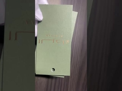 Snap Lock phong cách trang phục tùy chỉnh gắn thẻ trong vật liệu nhựa cho quần áo