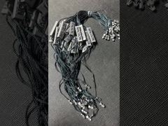Standard Plastic Tag Fastener Eco-Friendly and Custom Rope Length Options