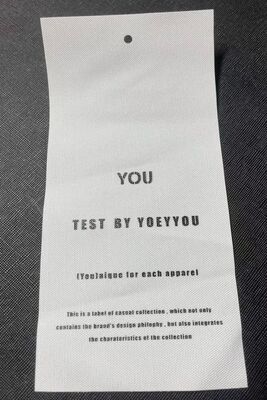 Cloth Label Woven Clothing Labels Produced with 04mm Logo Thickness and Woven Technique Offering Apparel Label Solutions