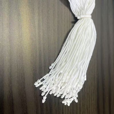 White Hang Nylon Plastic Tag Fastener String hình chữ nhật ODM