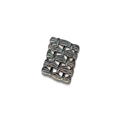 OEM hình chữ nhật đóng gói quần áo phụ kiện kim loại trang trí quần áo