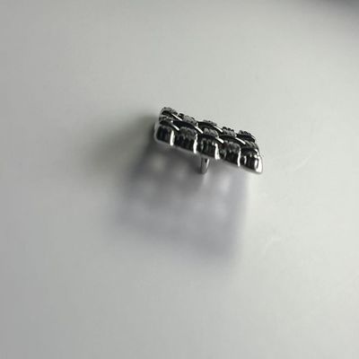 OEM hình chữ nhật đóng gói quần áo phụ kiện kim loại trang trí quần áo
