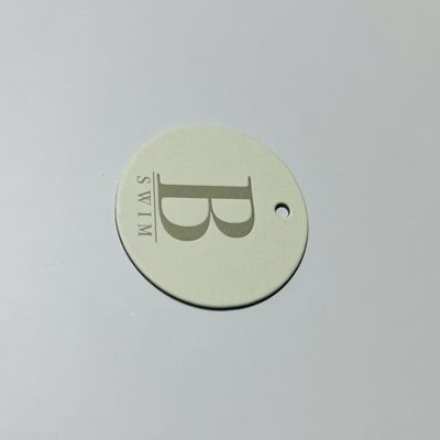 Bulk Round Garment Swing Tags Nhãn hiệu tùy chỉnh Nhãn hiệu cho quần áo