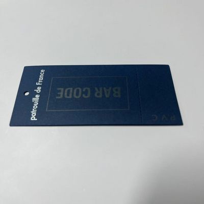 Trang phục tùy chỉnh quần áo treo thẻ phụ kiện in cắt đứt 300gm