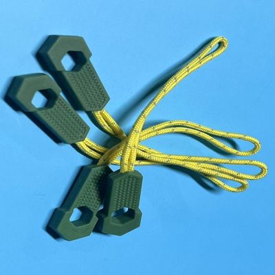 500Pcs nhựa silicone jumper zipper trợ lý nylon zipper kéo cho quần áo quần áo