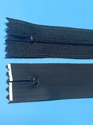 ODM tái sử dụng đen nylon kéo khóa khóa cho quần áo cửa hàng hàng hóa
