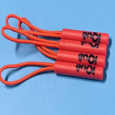 Không thấm nước màu cam nhựa Swing Cord Zipper kéo cho quần áo