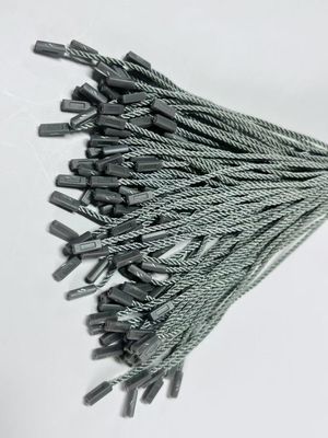Xám POM Nhãn nhựa nylon gắn kết gắn kết cho gắn thẻ treo