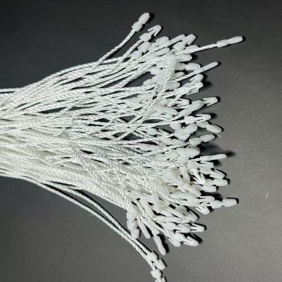 Chốt hình vuông bền vững Nhãn nhựa gắn dây niêm phong CMYK Đối với quần áo tùy chỉnh
