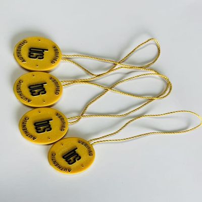 10 Inch màu vàng thẻ nhựa dây buộc vòng khóa khóa chân thẻ cho quần áo