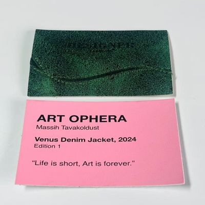 Rectangle Bags and Jeans Leather Label for Business