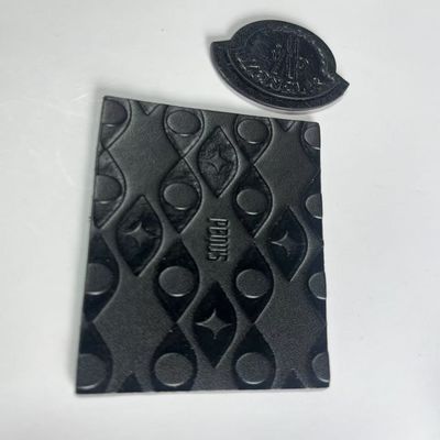 Black One Size Garment Label Top Performance Jeans Leather Label