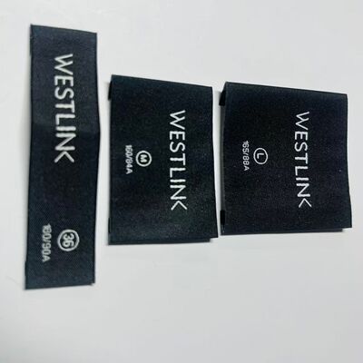Woven Custom Garment Tags including Woven Logo ideal for garment labeling apparel branding and textile branding solutions
