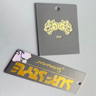 Round Custom Clothing Hang Tags Delivering Quick And Label Solutions To Optimize Apparel Display And Consumer Attraction