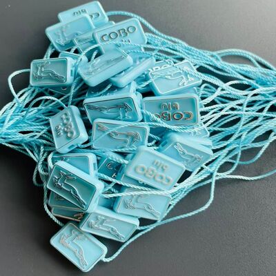 Casual Eco Friendly Plastic Tag Fastener Sự lựa chọn hoàn hảo cho quần áo