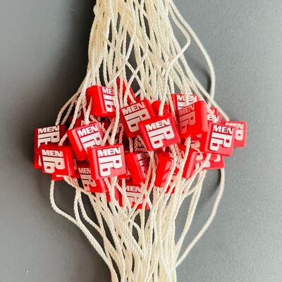 Dây buộc thẻ nhựa thông thường được thiết kế cho túi có khả năng lắp đặt và lau chùi nhanh chóng bằng vải mềm